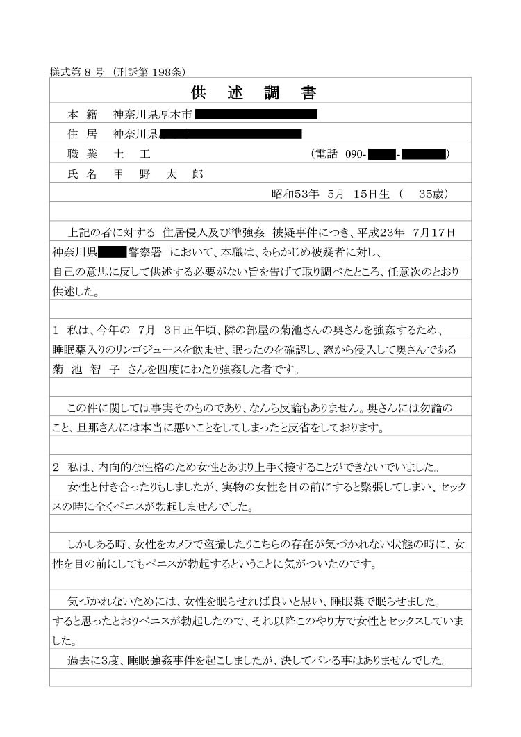 Seihanzai Kyoujutsu Chousho page 2 full