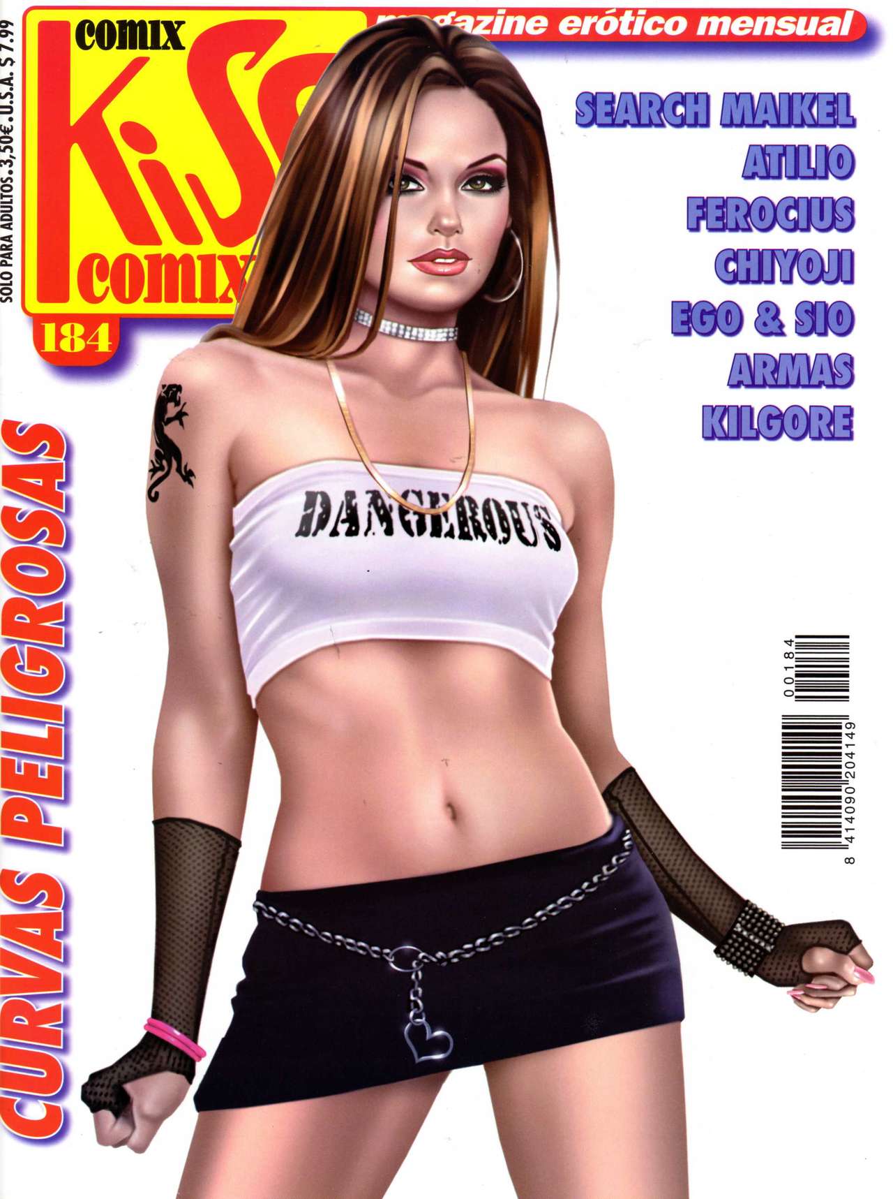 Kiss Comix 184 page 1 full