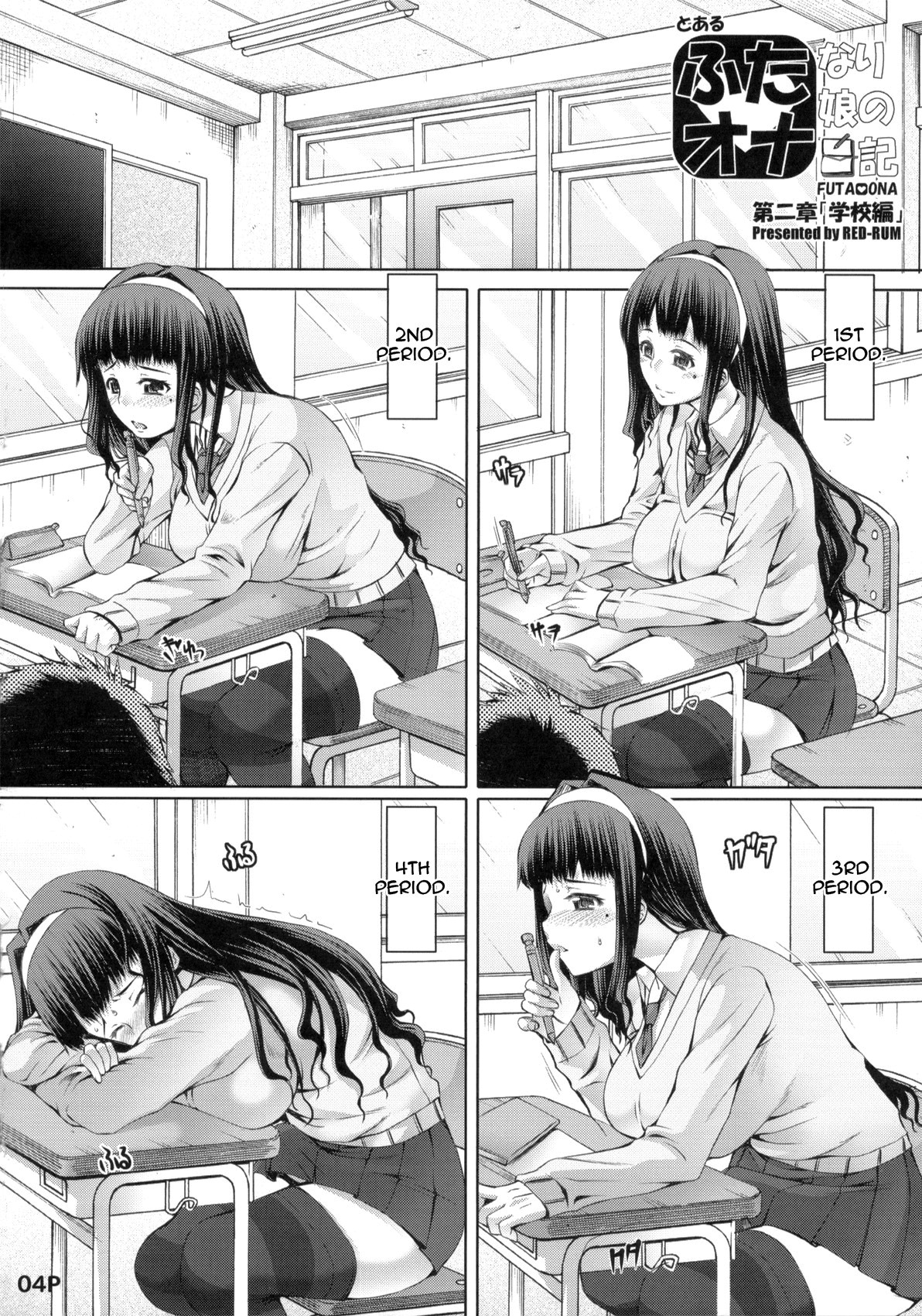 Futa Ona Dai Ni Shou | A Certain Futanari Girl's Masturbation Diary 2 page 4 full