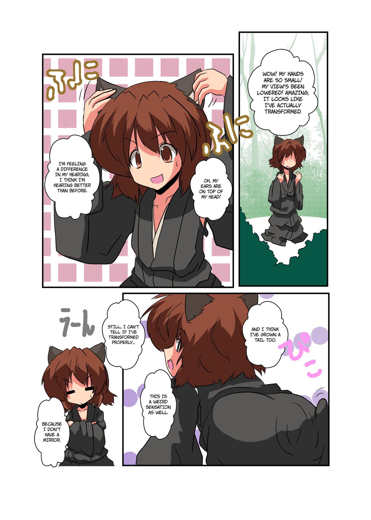 Touhou TS monogatari ~ chen-hen ~ page 9 full