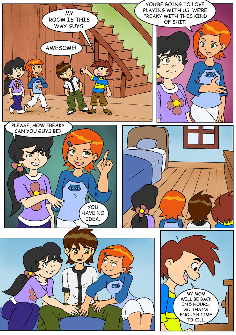 Fun at Kevin's page 1 full