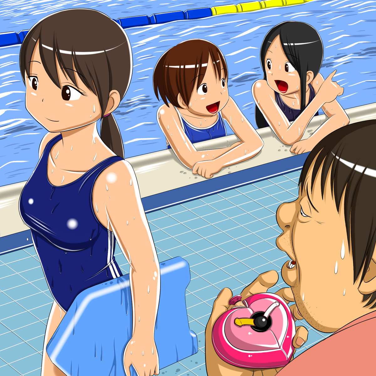 School Mizugi ☆ Kousoku Tsuushin page 1 full