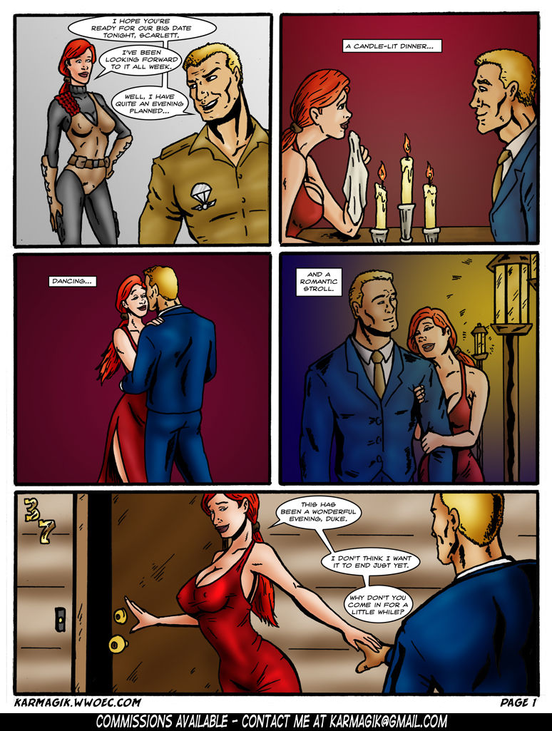 Subjugating Scarlett page 1 full