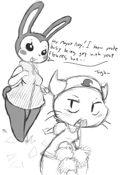 Bunnie and Roy
