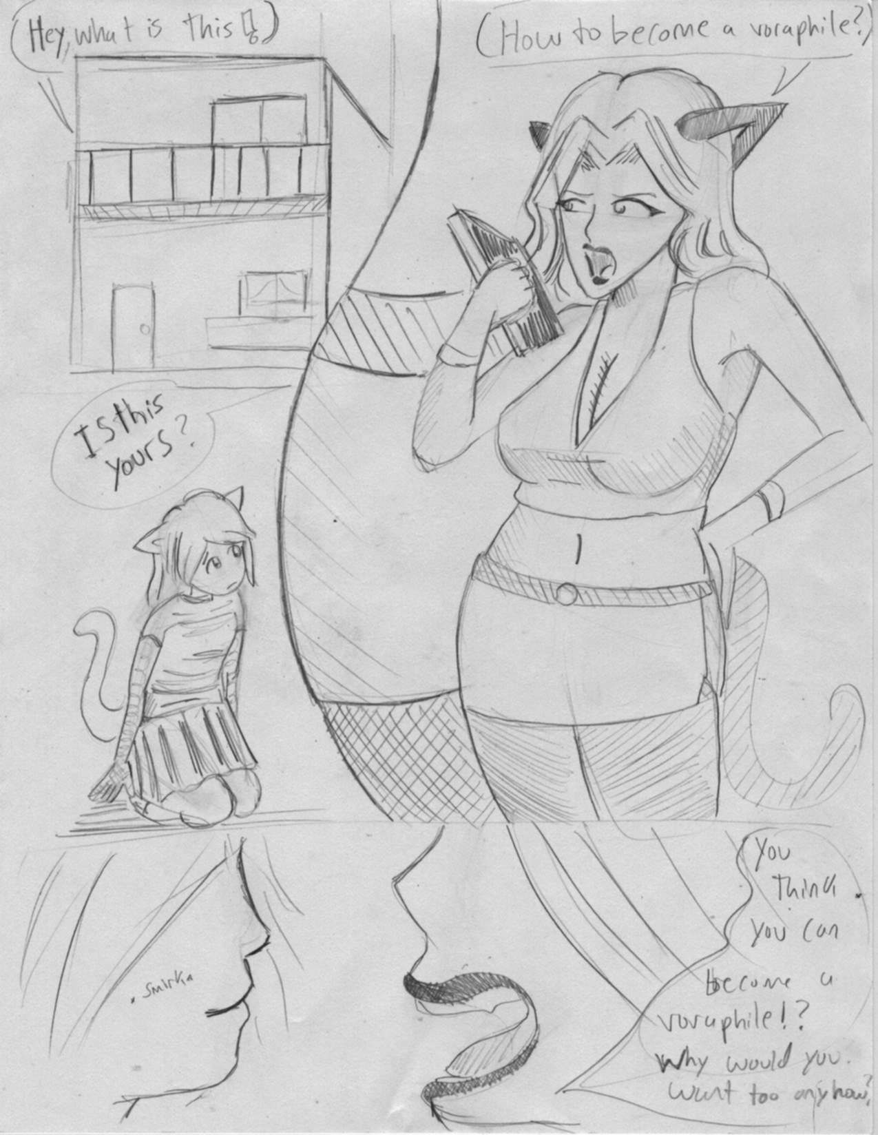 The Two Catgirls page 1 full