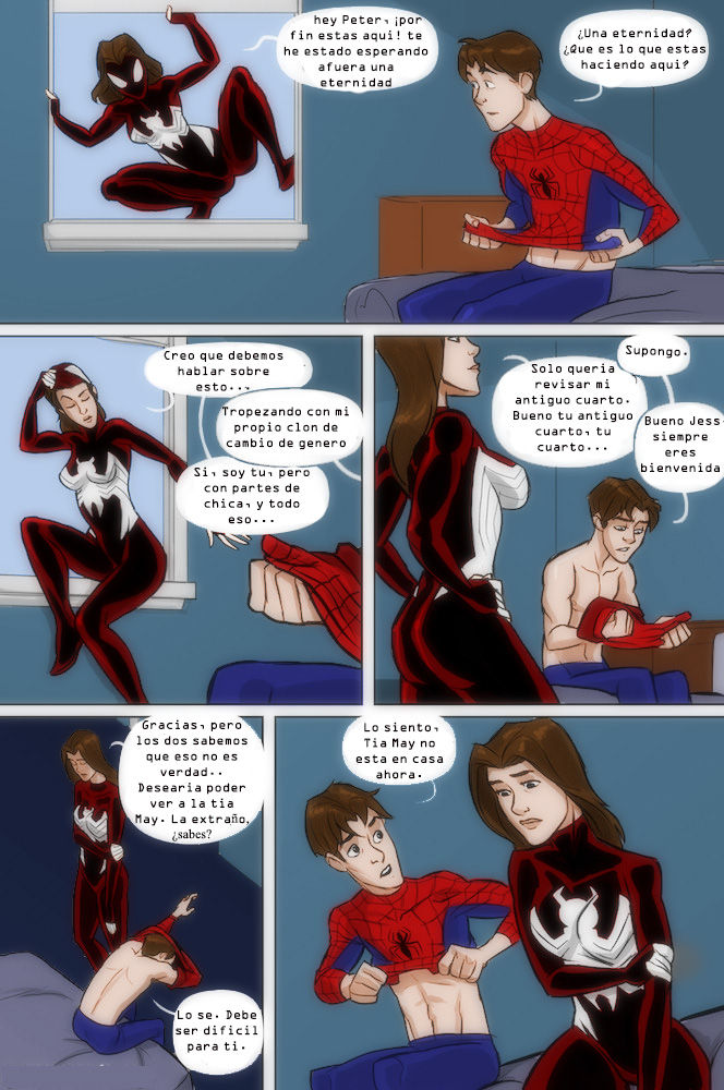 Ultimate Spider-Man XXX 1 - Spidercest with Jessica Drew page 2 full