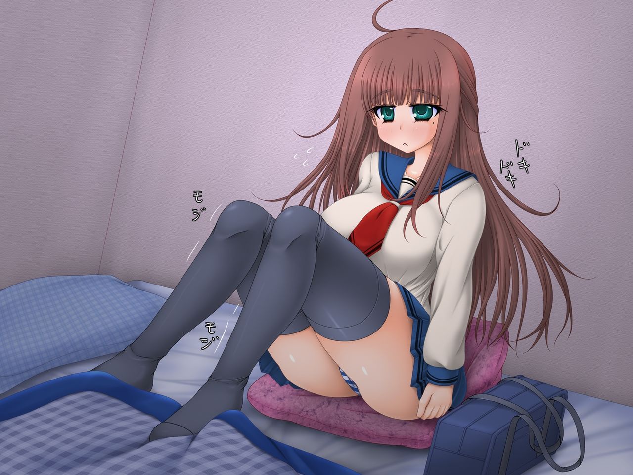 Jimi Kyonyuu Musume ga, Damasare Ochichau Ohanashi page 3 full