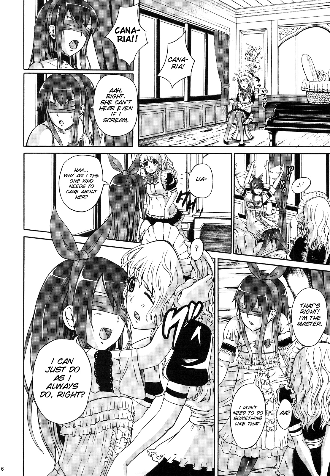 Muon Kurayami ~Saezu page 6 full