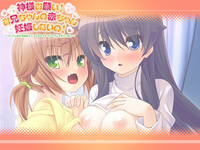 Kami-sama Onegai! Onii-chan no Aka-chan Ninshin Shitai no! ~Tsundere Imouto &amp; Seijun Imouto to Ecchi na Kiseki de Trouble Kozukuri Zanmai♪~ page 2 full