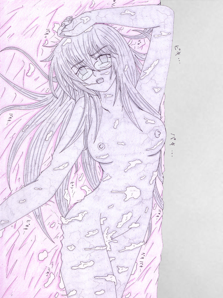 petrification、tentacle、ryona、miko page 7 full