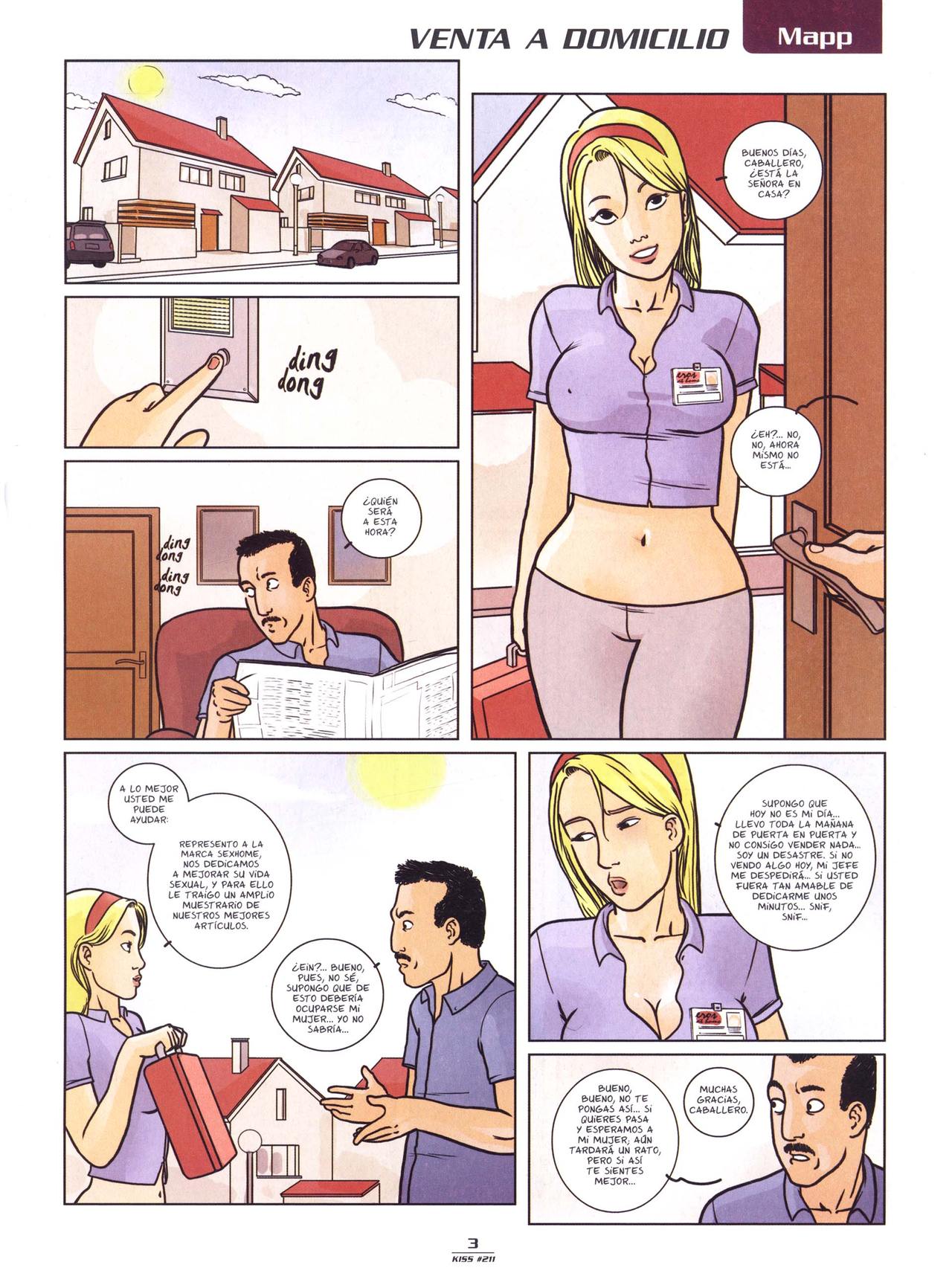 Kiss Comix # 211 page 3 full