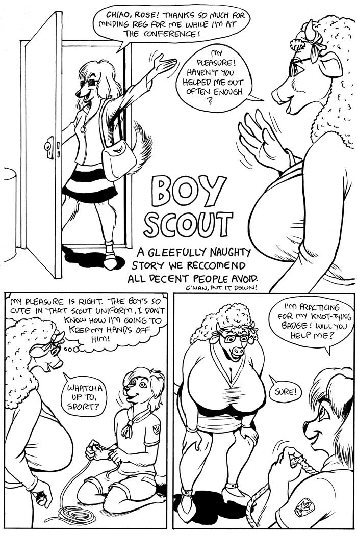 Boy Scout page 1 full