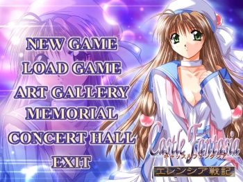 Castle Fantasia - Elenshia Senki cover