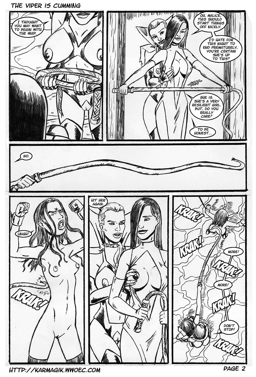 The Viper is Cumming page 2 full