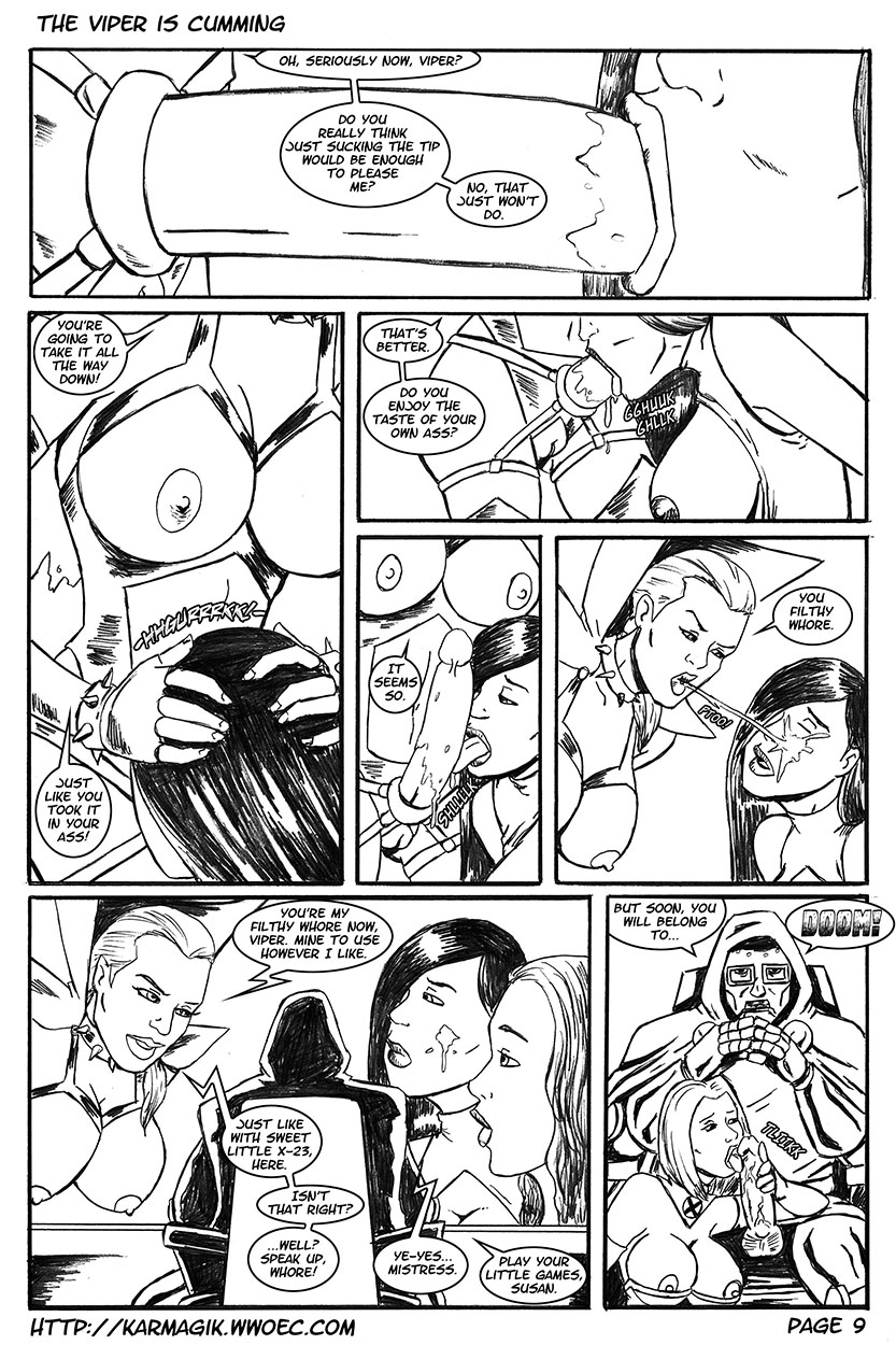 The Viper is Cumming page 9 full