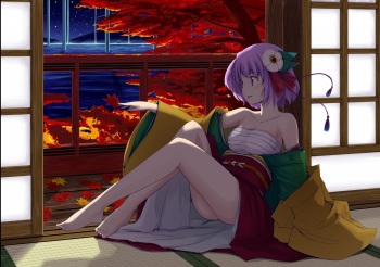 Touhou - My Akyuu pics cover