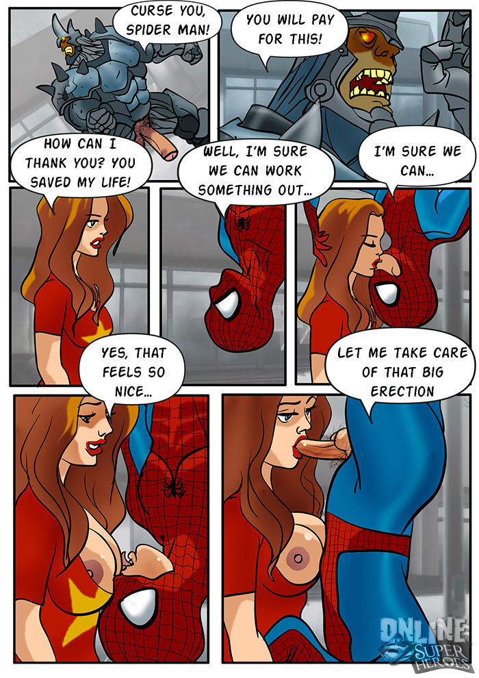 Spider-Man to the rescue page 8 full