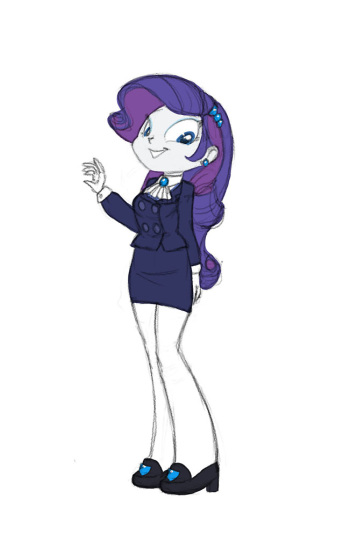 Equestria Girls Rarity Bound cover