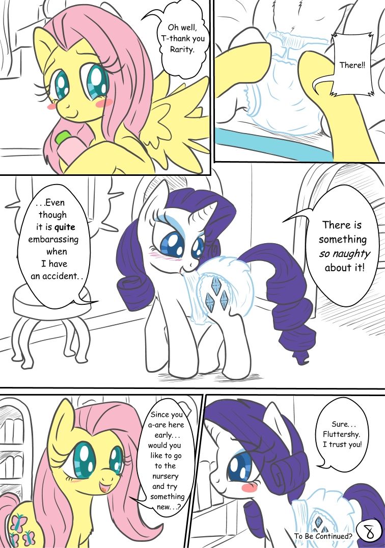 My Little Pony Friendship is Magic: Padded Pleasures Rarity page 8 full