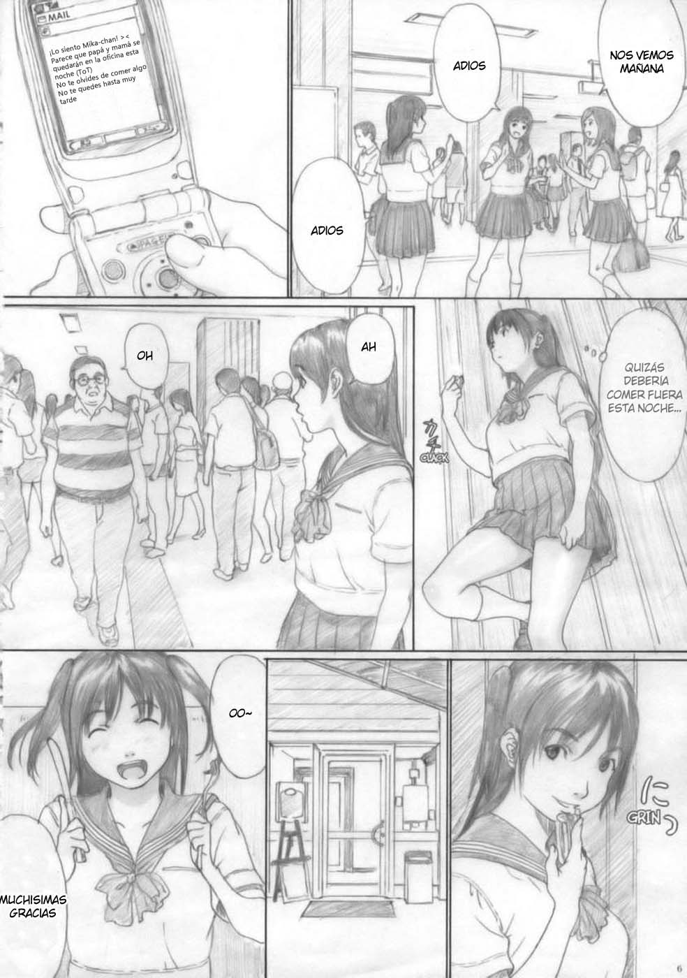 Suimitsu Shoujo 1 page 5 full
