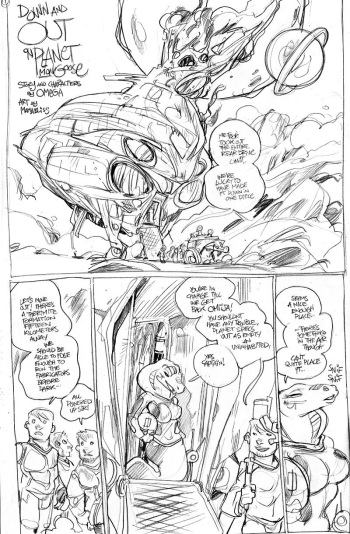 Down and Out on Planet Mongoose cover