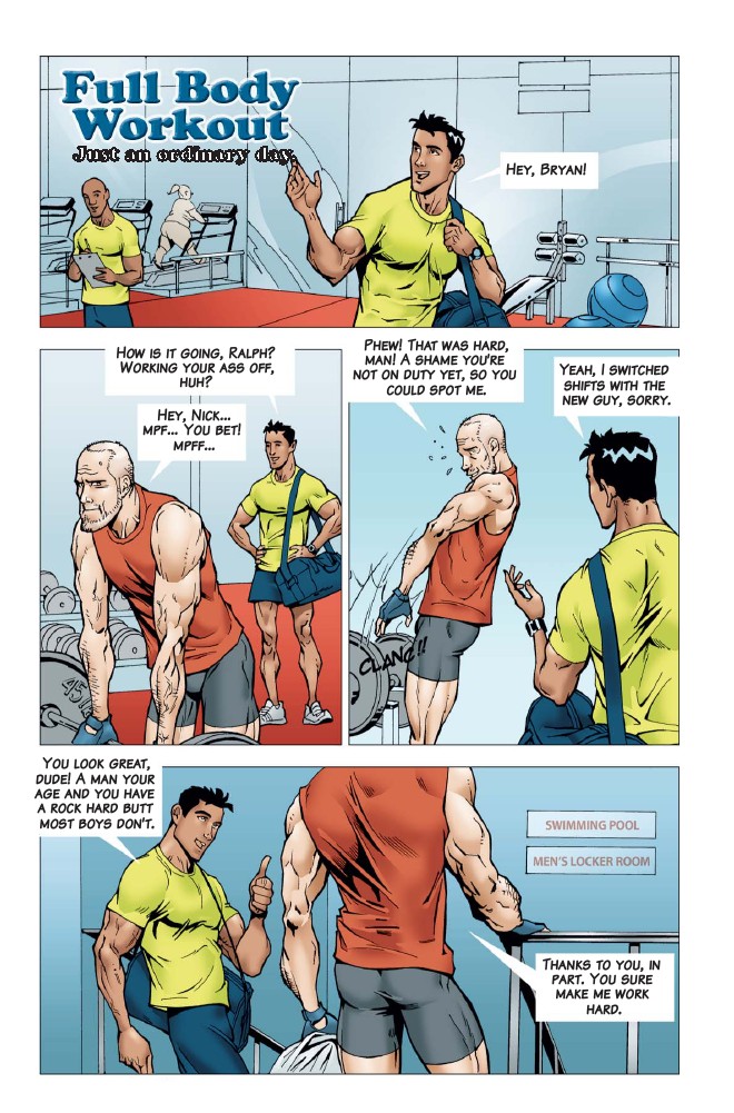 Chaz Gay Comic page 1 full
