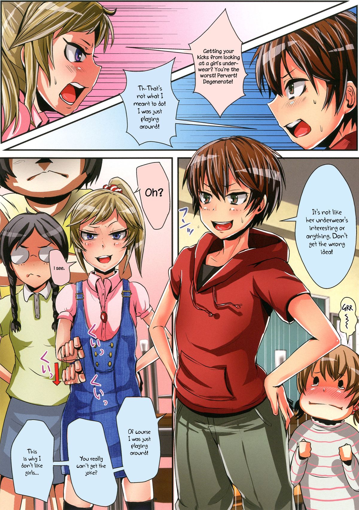 Skirt Mekuri no Batsu!  =LWB= page 4 full