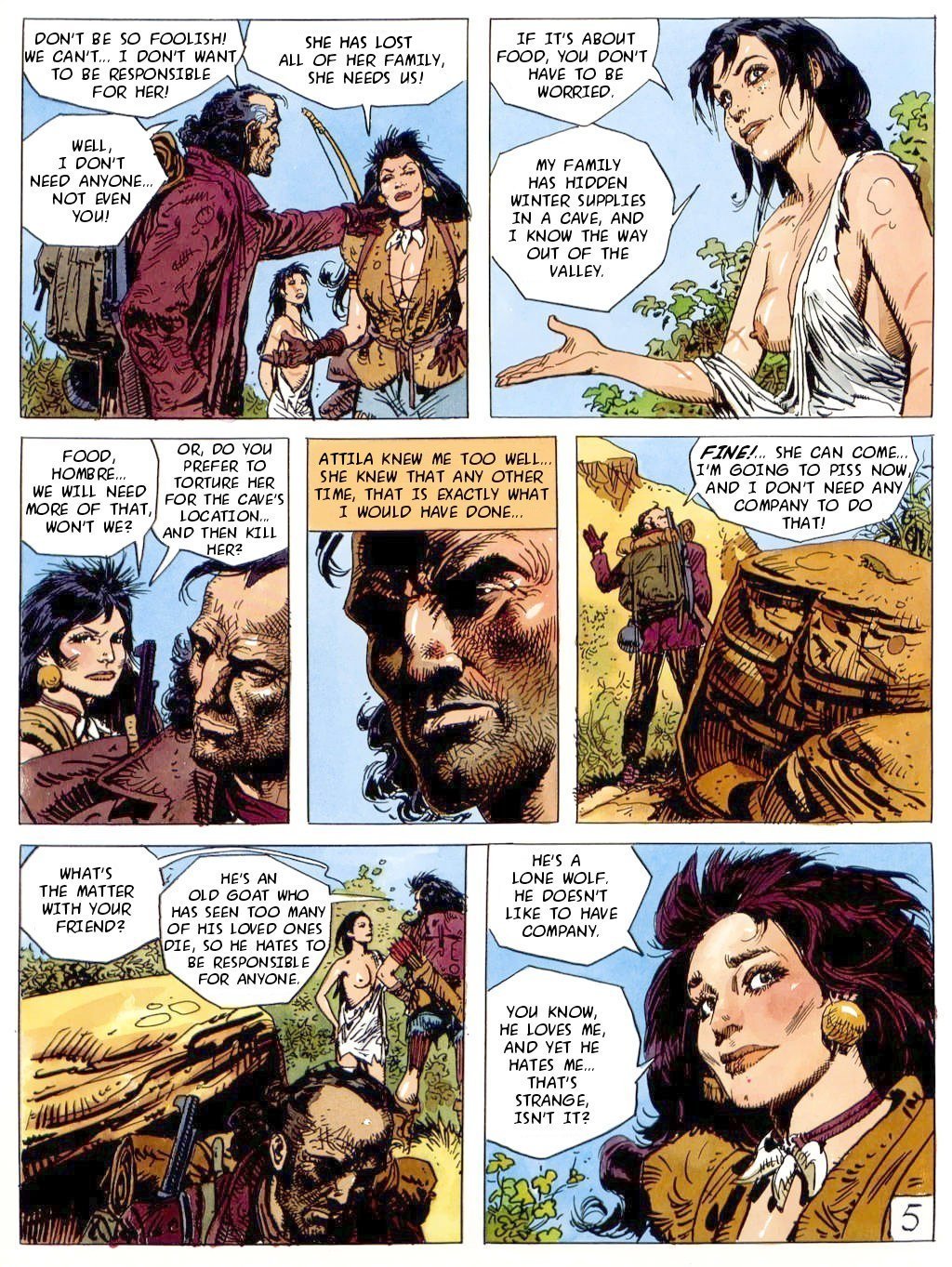 Hombre - Volume #05: The Vultures page 8 full