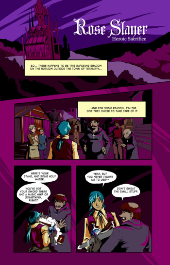Rose Slayer: Heroic Sacrifice cover