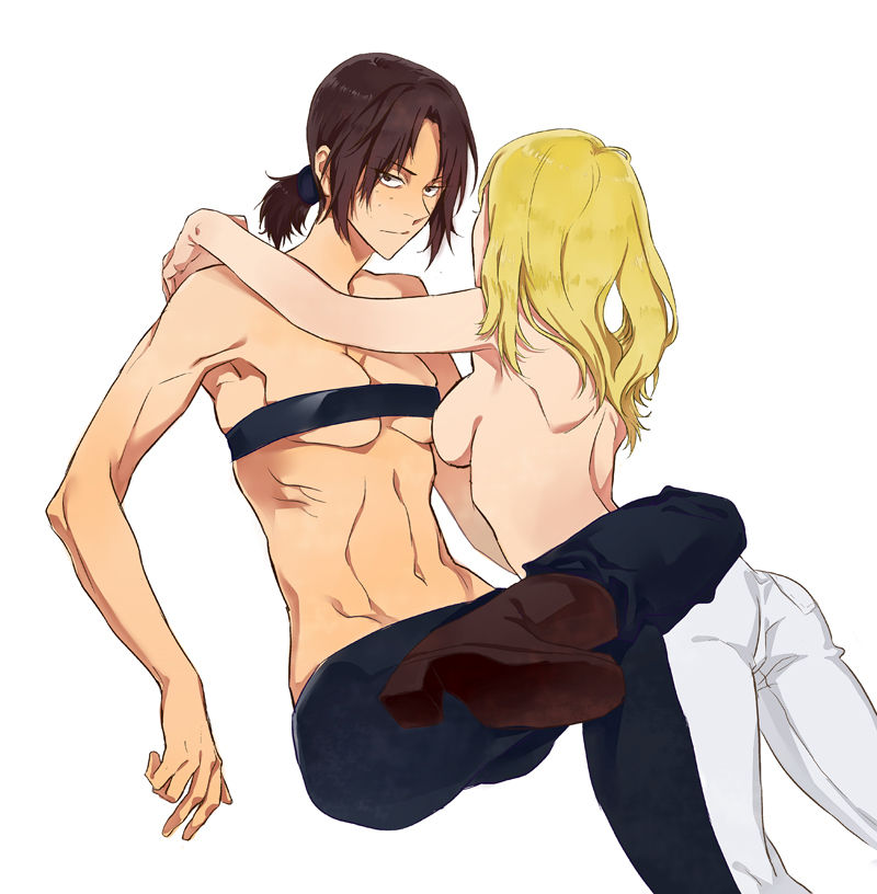 Shingeki no kyojin #yuri page 8 full