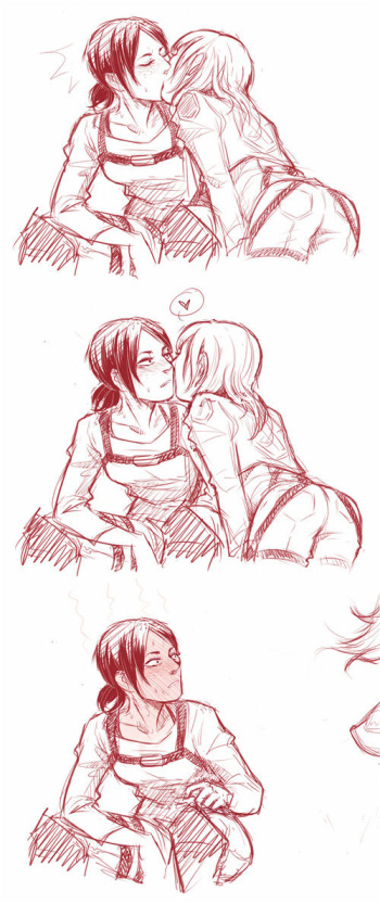 Shingeki no kyojin #yuri cover
