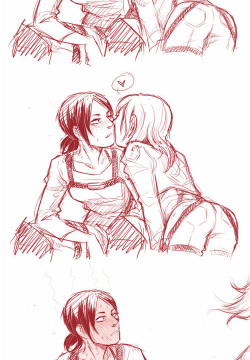 Shingeki no kyojin #yuri