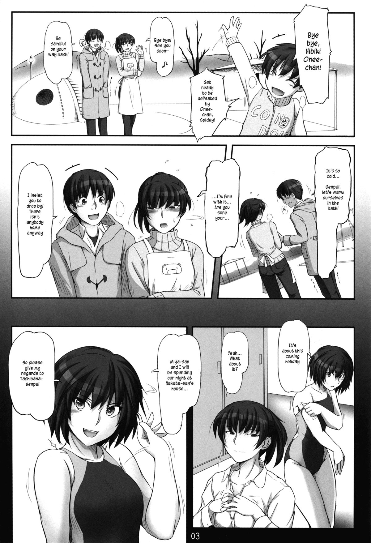 Senpai tte Ecchi Desu Ne page 3 full