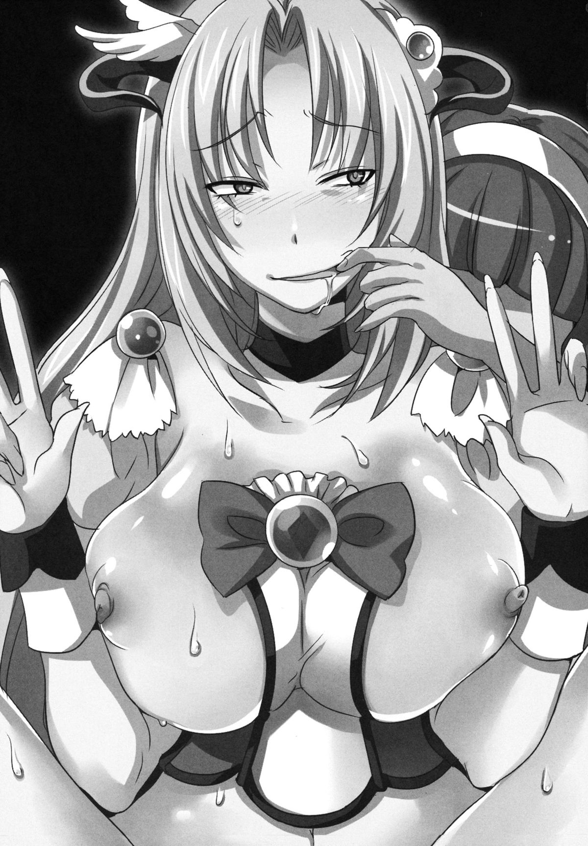 Pretty de Cure Cure na Babaa-tachi ~Bangai "Model Arbeit hen"~ page 2 full