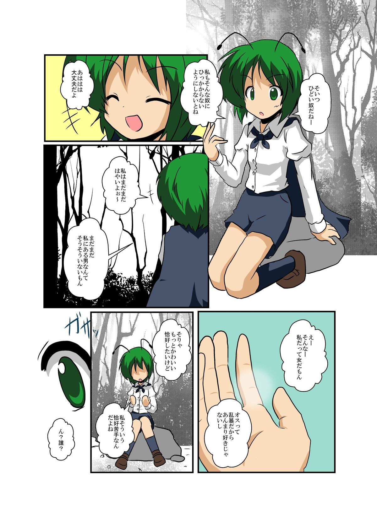 Touhou TS monogatari ~ wriggle-hen ~ page 5 full