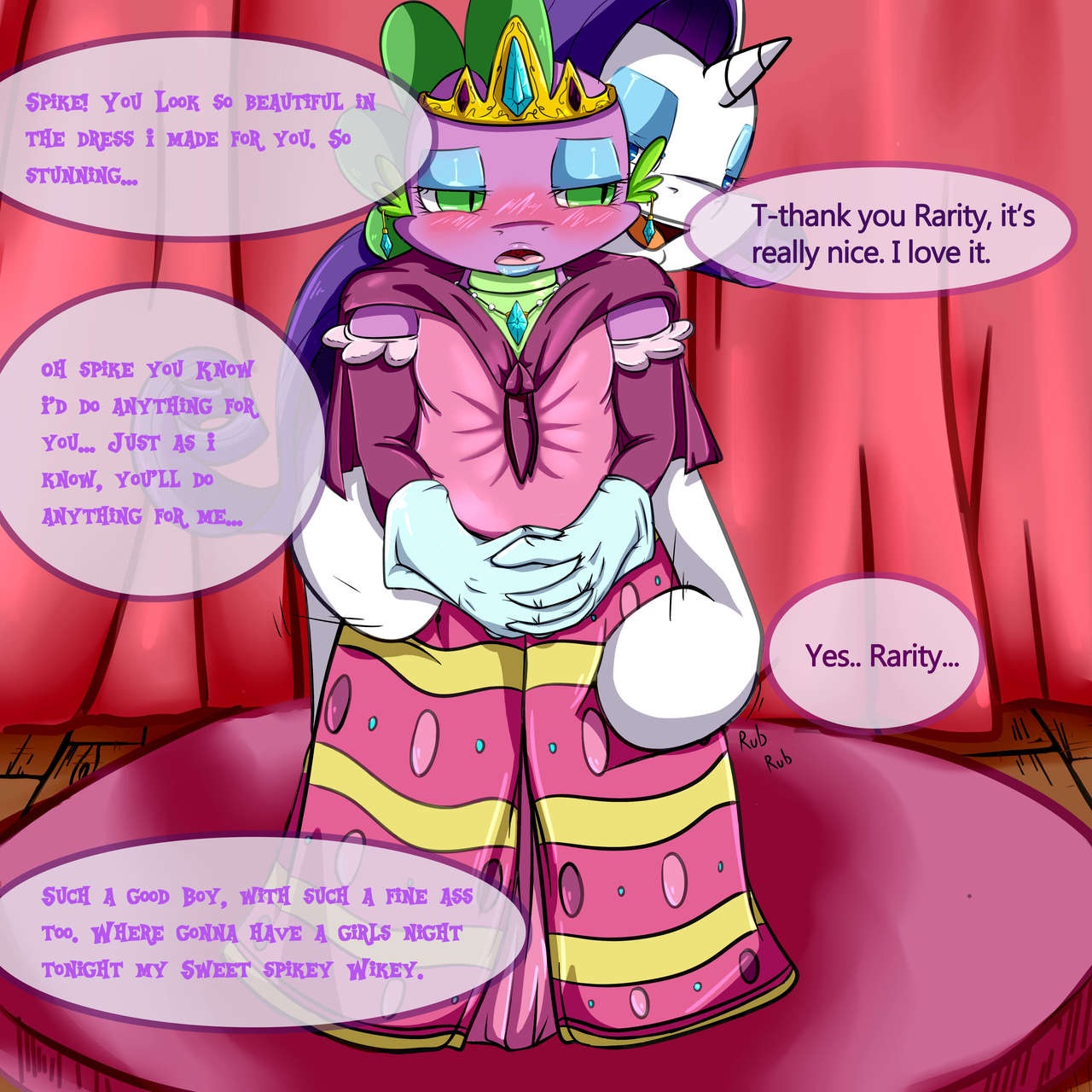 Spike: Beautiful Dress page 1 full