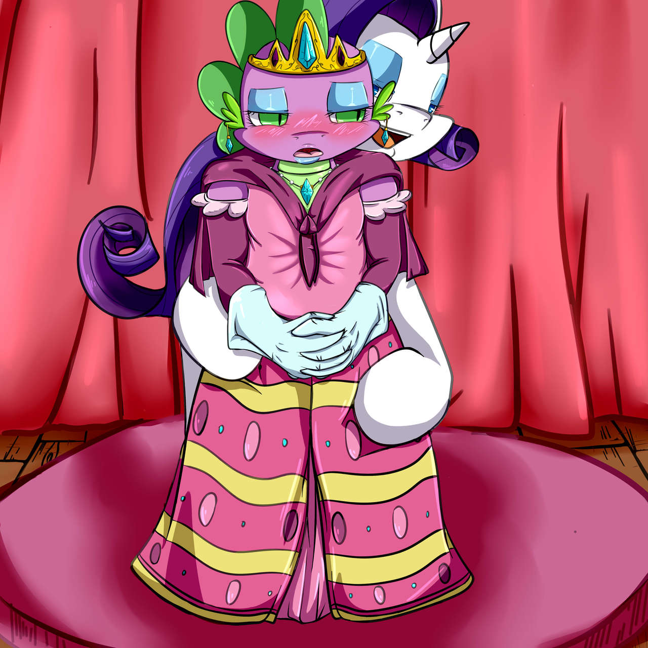 Spike: Beautiful Dress page 7 full