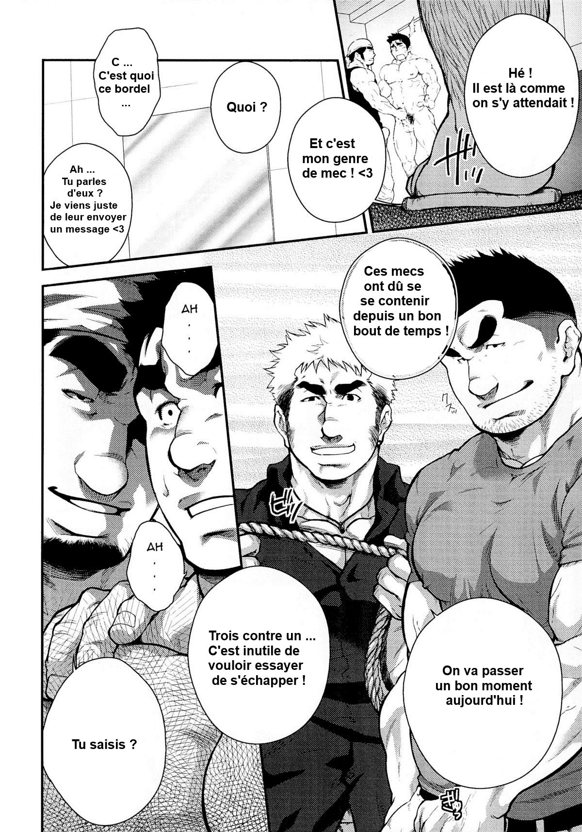 After a Married Narcissistic Man Jerk Off in the Park  translation by MJV2 page 6 full