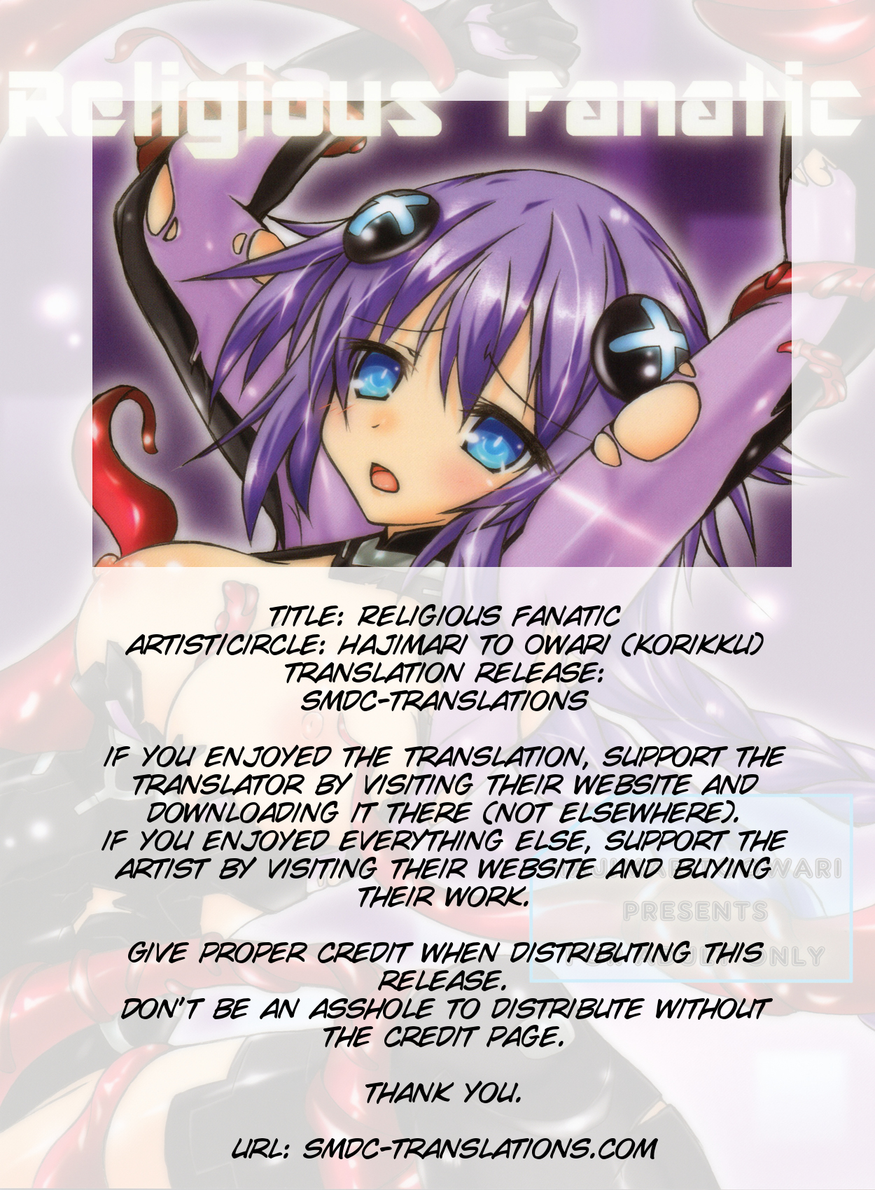 Religious Fanatic page 2 full