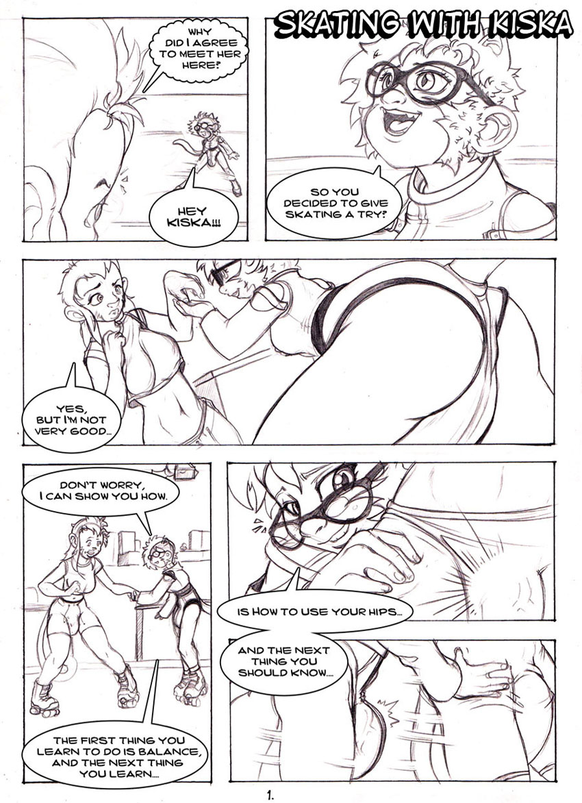 Skating With Kiska page 1 full