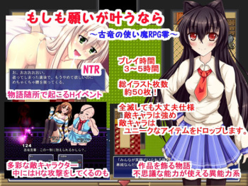 Moshimo Negai ga Kanau nara ～Kotatsu no Tsukaima RPG Zero～ cover