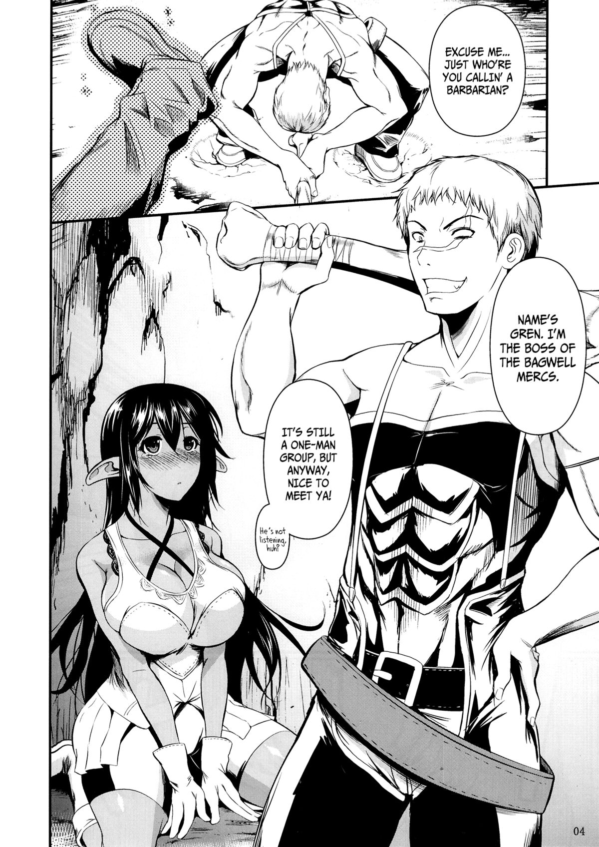 Tatta Hitori no Youheidan | One-Man Mercenary Army  =TV + Afro= page 5 full