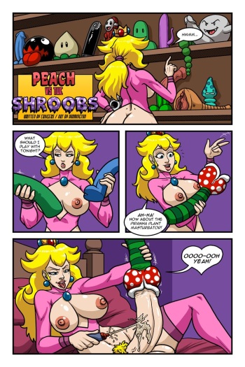 Peach vs the Shroobs cover