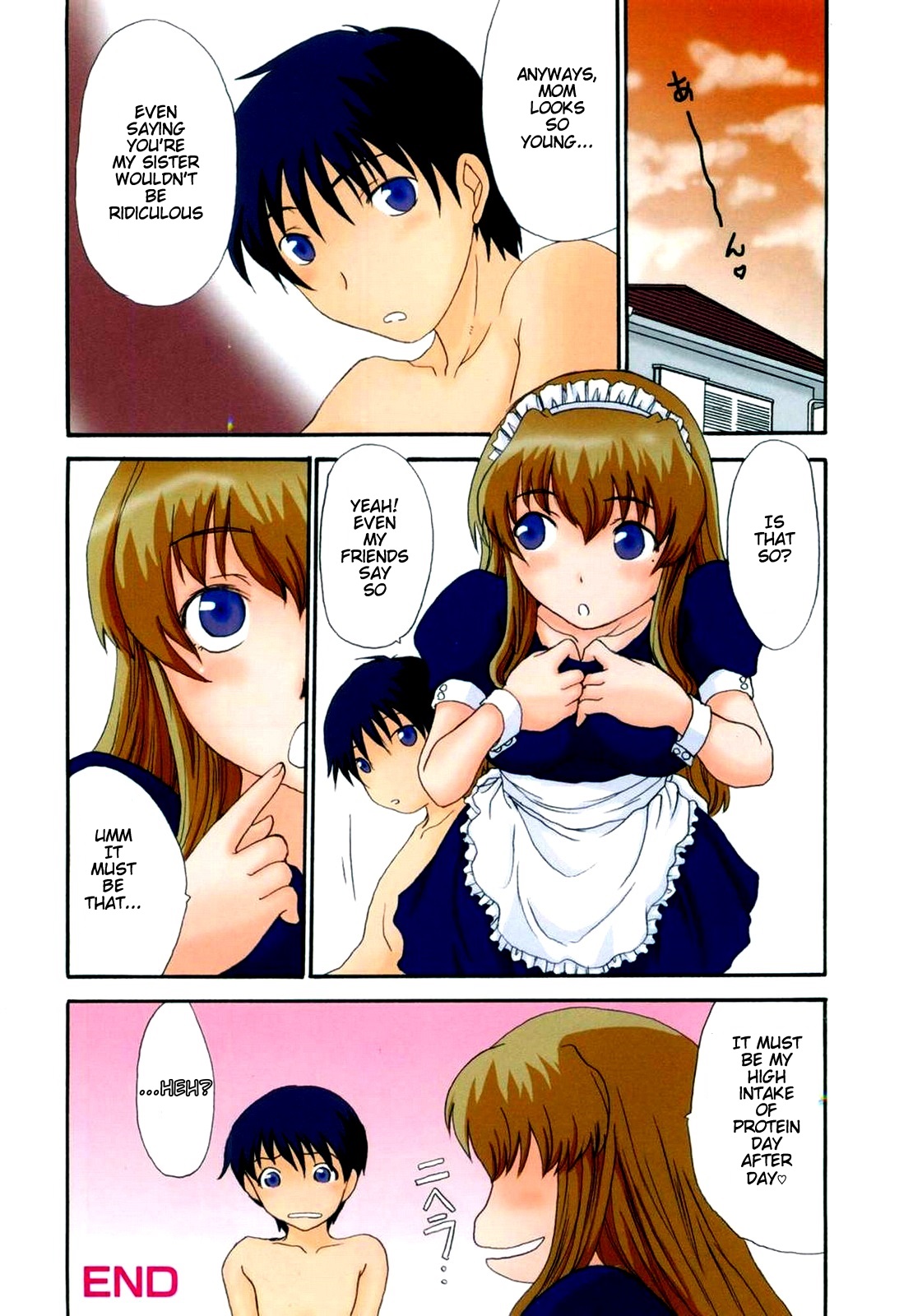 Mama o Kobamenai Boku - I can't refuse mother page 6 full