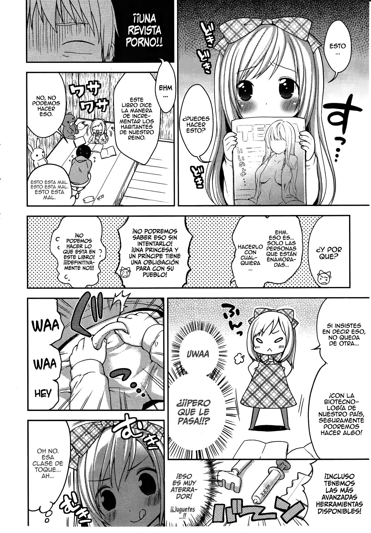Himitsu Kichi no Ohimesama | The Secret Base Princess page 6 full