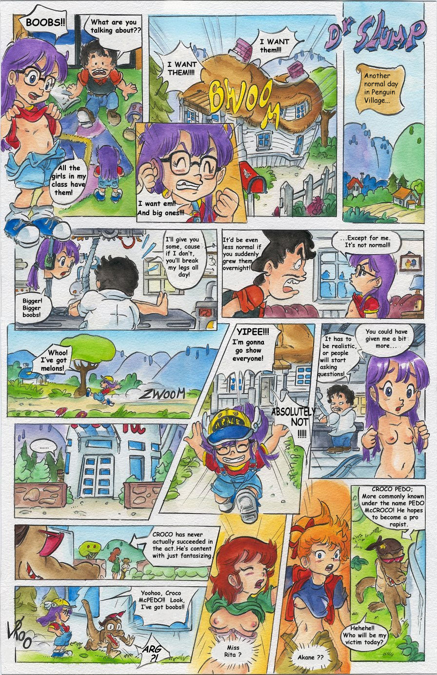Dr. Slump page 1 full