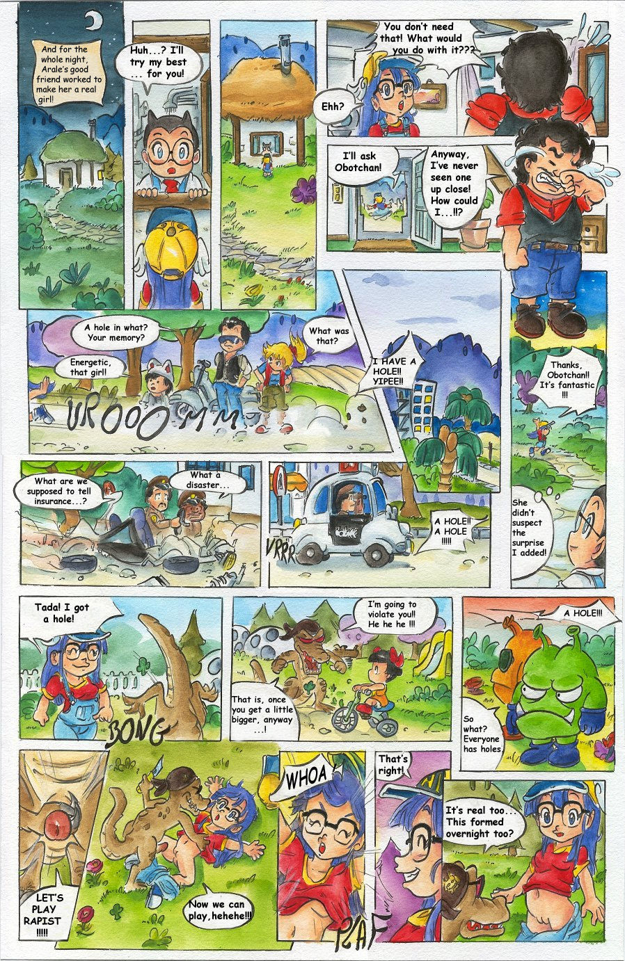 Dr. Slump page 3 full