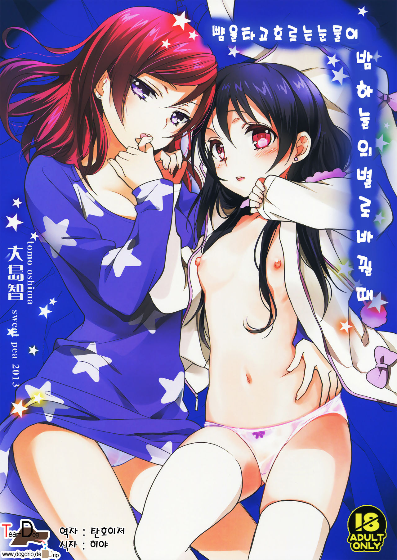 Hoo o Tsutau Namida ga Yozora no Hoshi ni Kawaru Toki. | 뺨을 타고 흐르는 눈물이 밤하늘의 별로 바뀔때 page 1 full