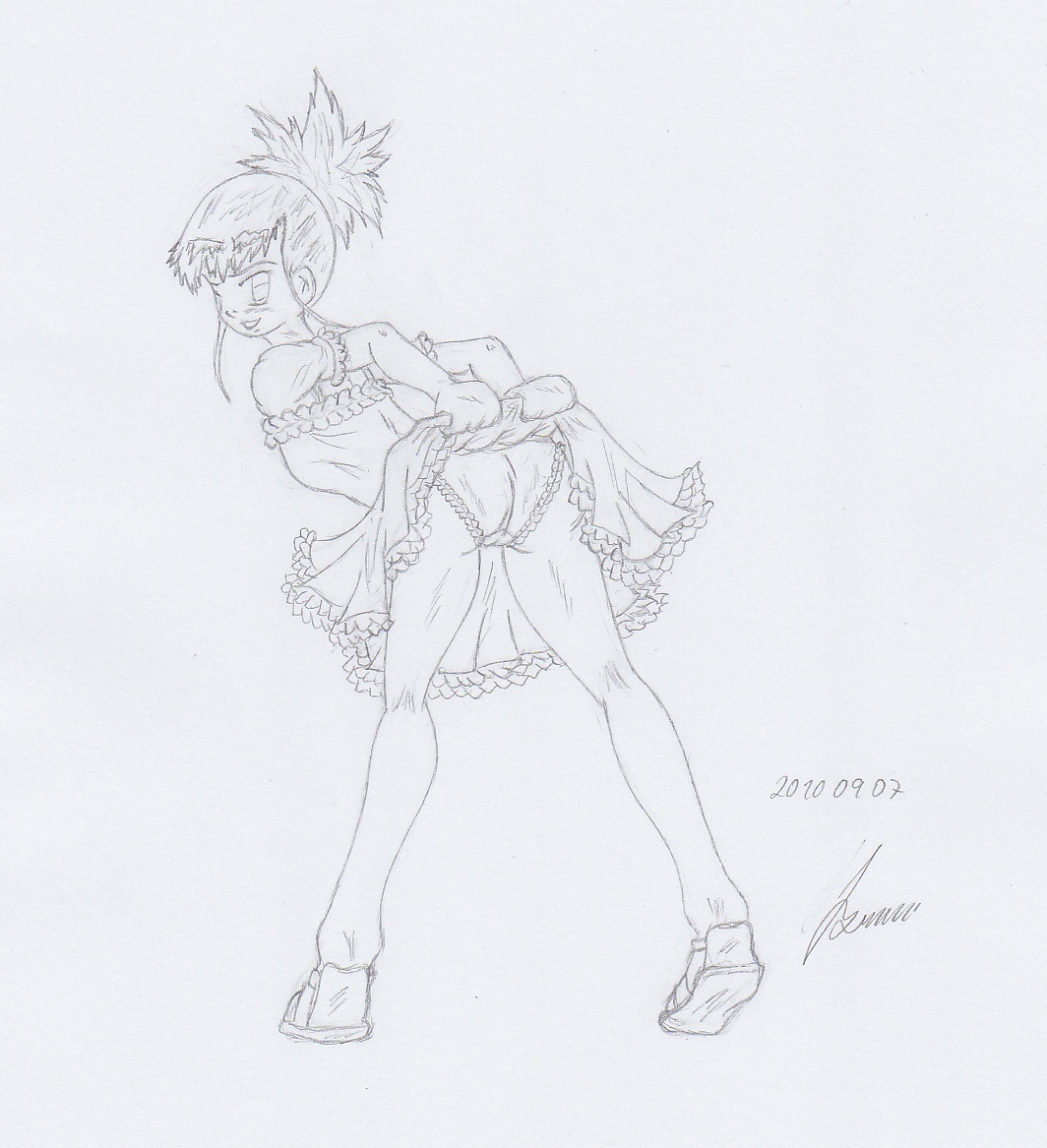 My miny Rika Nonaka_digimon tamers Sketches work_1 page 10 full