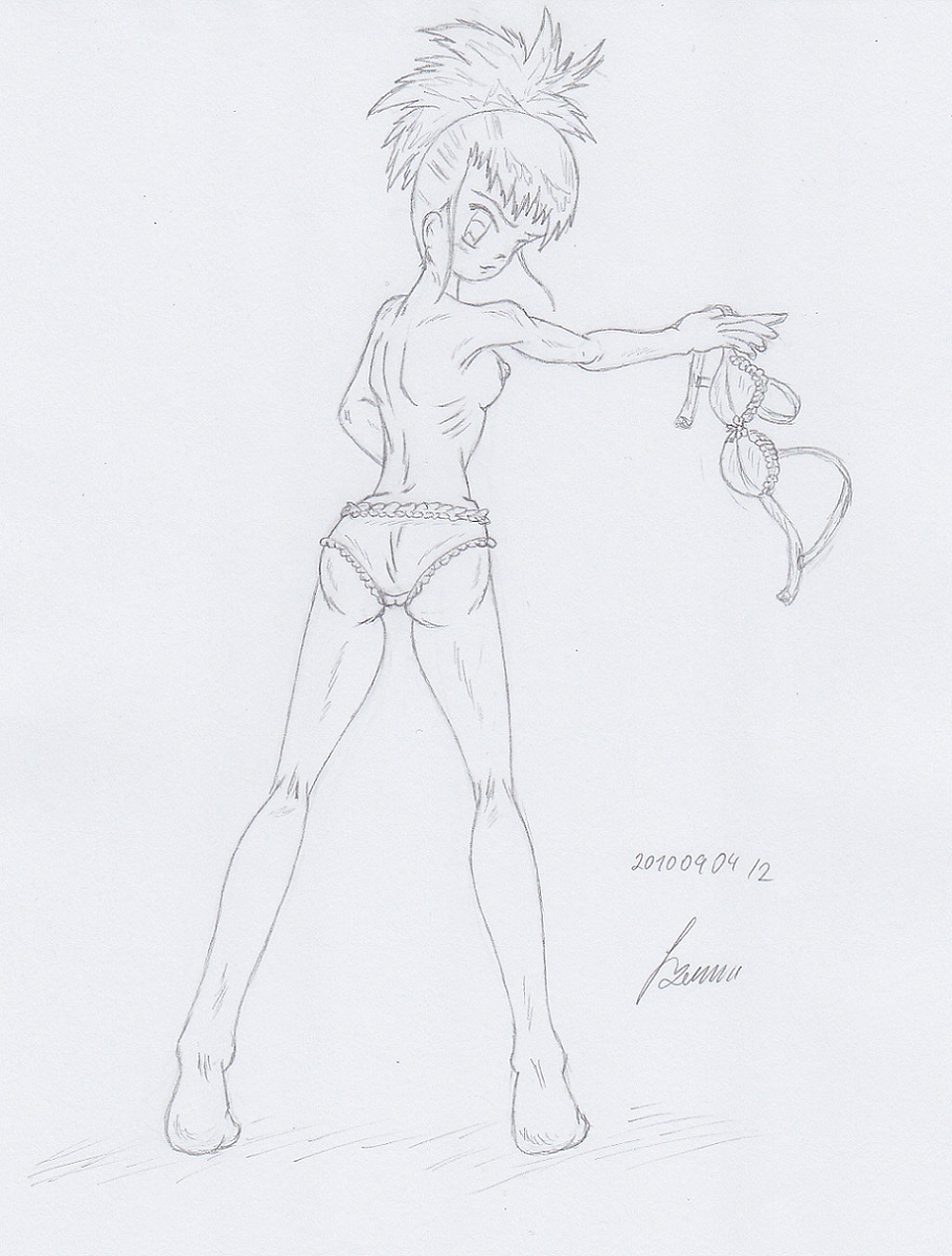 My miny Rika Nonaka_digimon tamers Sketches work_1 page 9 full
